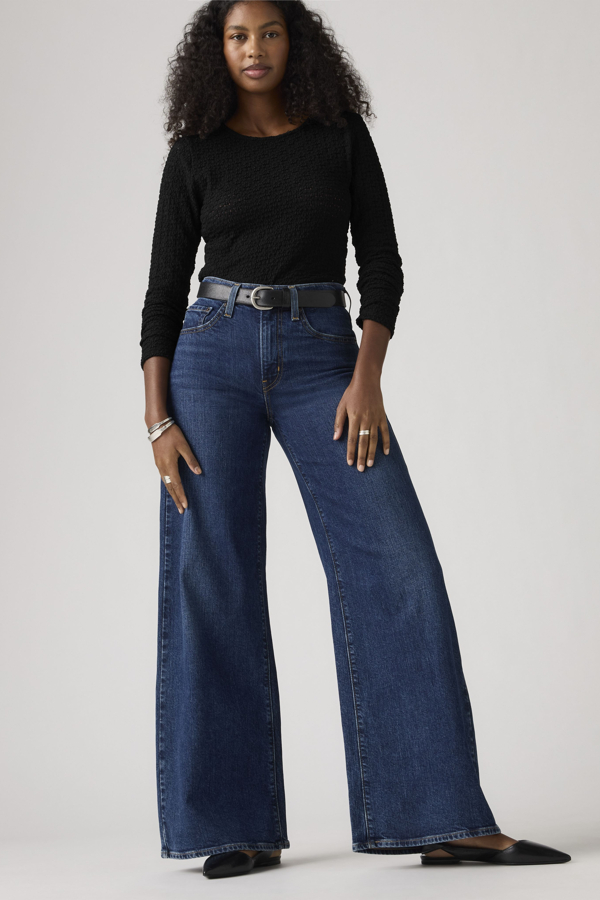 Levi's 728 High Rise Wide Leg Jeans - Women's - 30X32 -