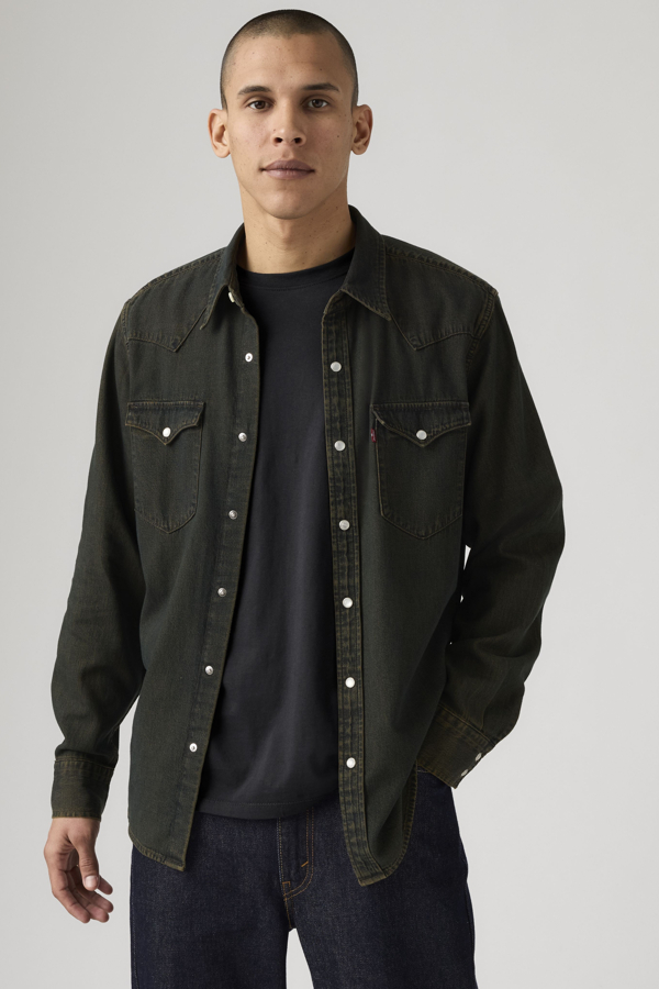 Levi's Classic Standard Fit Western Shirt - Men's - S -