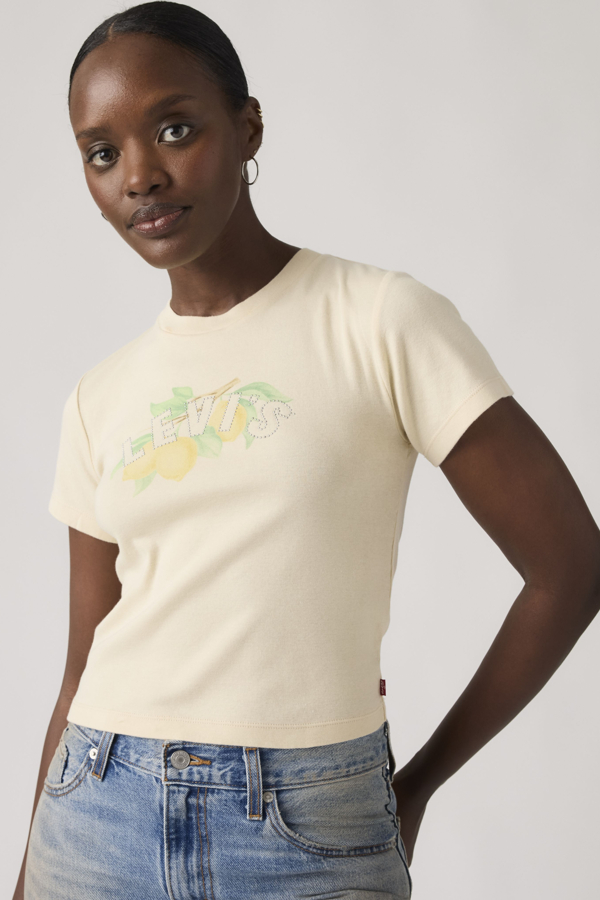 Levi's Essential Sporty T shirt met print - Women's - L -