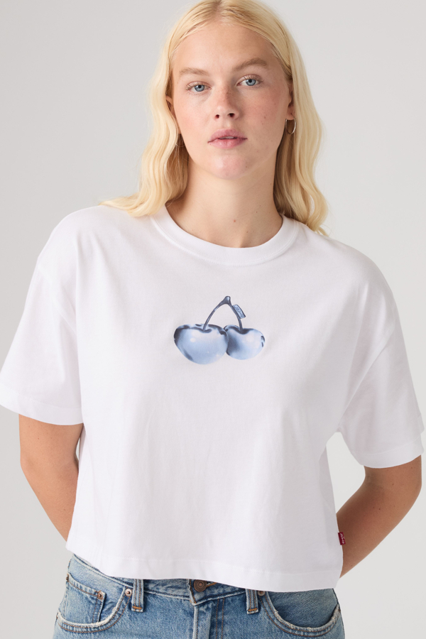 Levi's Graphic Cropped Anyday Tee - Women's - S -