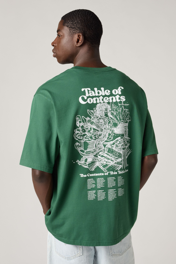 Levi's T shirt met halflange mouwen - Men's - L -