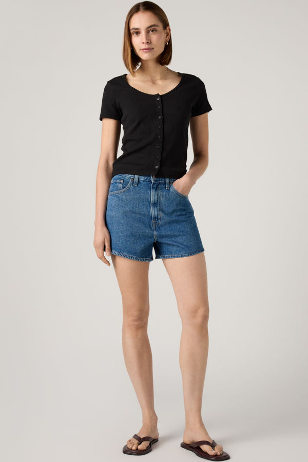 Levi's Mom Short Hoge Taille - Women's - 26 -