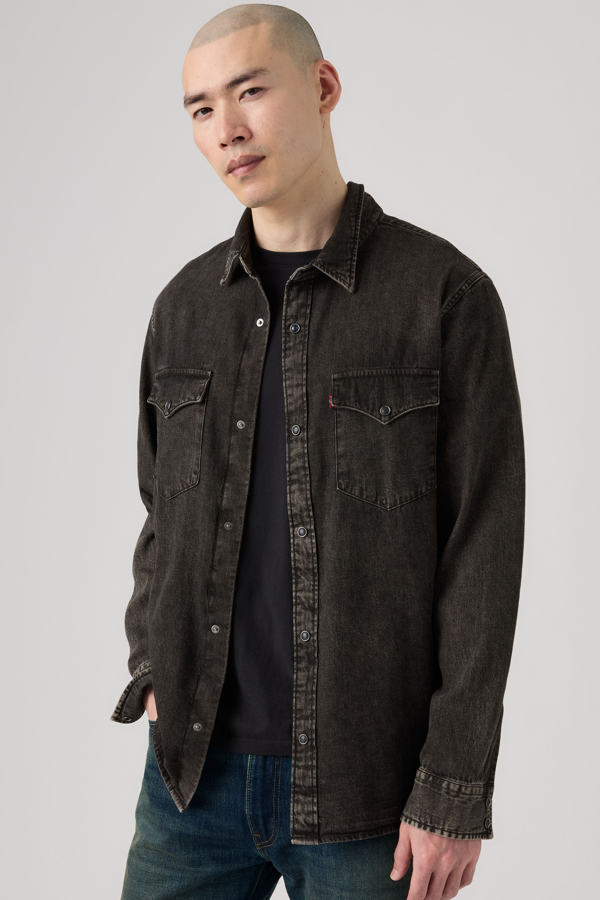 Levi's Relaxed Fit Western Shirt - Men's - XL -