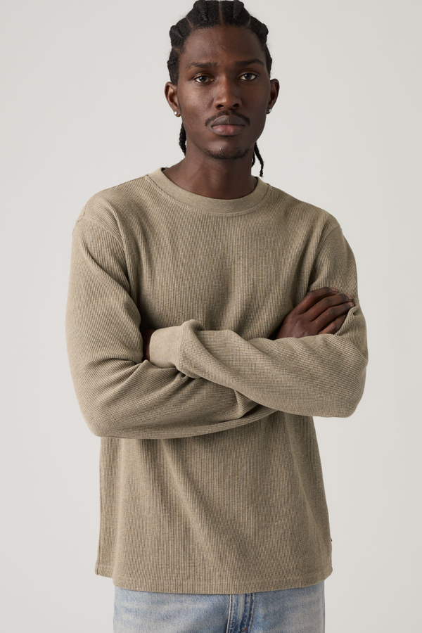 Levi's Standard Fit Thermal T shirt met lange mouwen - Men's - M -