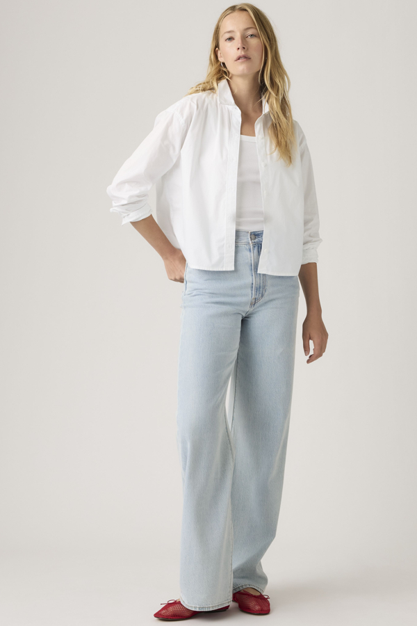 Levi's Ribcage Wide Leg Lightweight jeans - Women's - 33X32 -