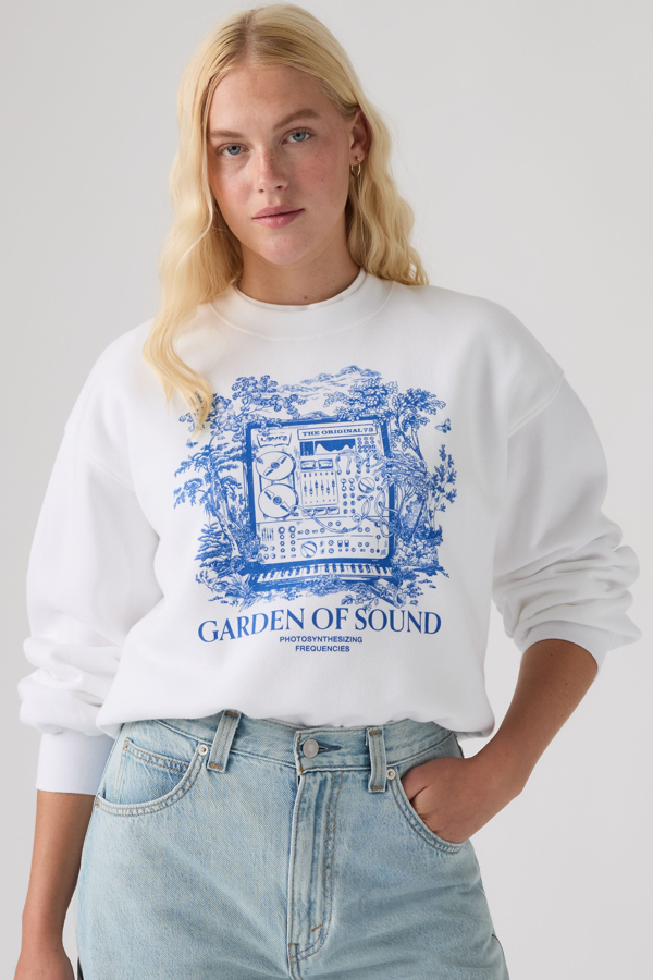 Levi's Graphic Everyday Crewneck Sweatshirt - Women's - L -