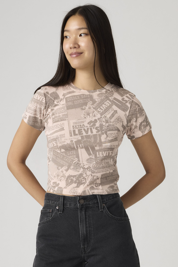 Levi's Essential Sporty T shirt met print - Women's - XS -