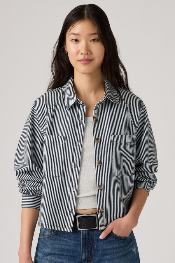 Levi's Tini Long Sleeve Utility Shirt - Women's - M -
