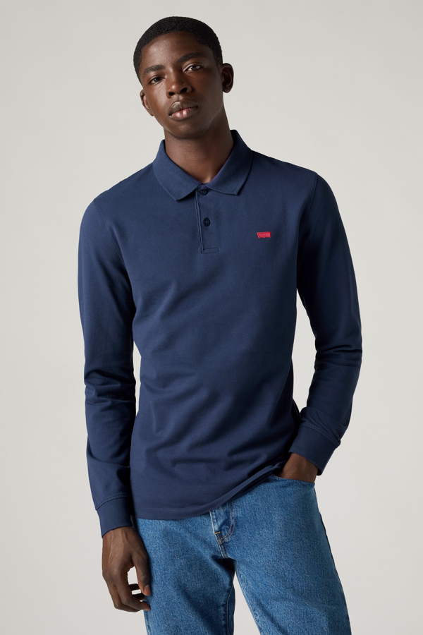 Levi's Slim Housemark Polo met lange mouwen - Men's - XS -