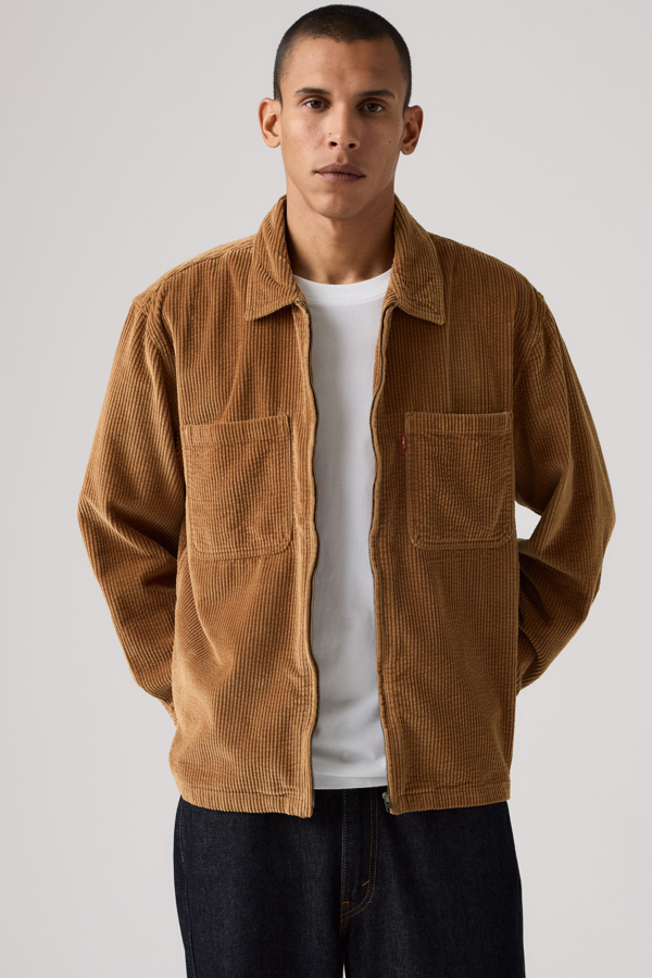 Levi's Ports Boxy Zip Up Overshirt - Men's - S -