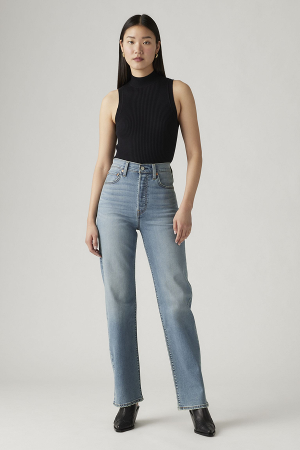Levi's Ribcage Full Length Jeans - Women's - 28X32 -