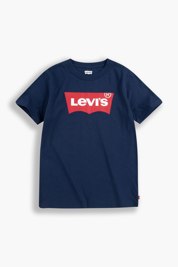 Levi's Kinderen Batwing T shirt - Boy's - 5A - Blauw / Dress Blues