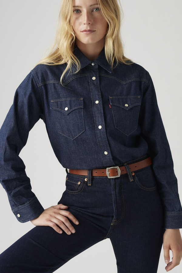 Levi's Lux leren riem - Women's - 80 -