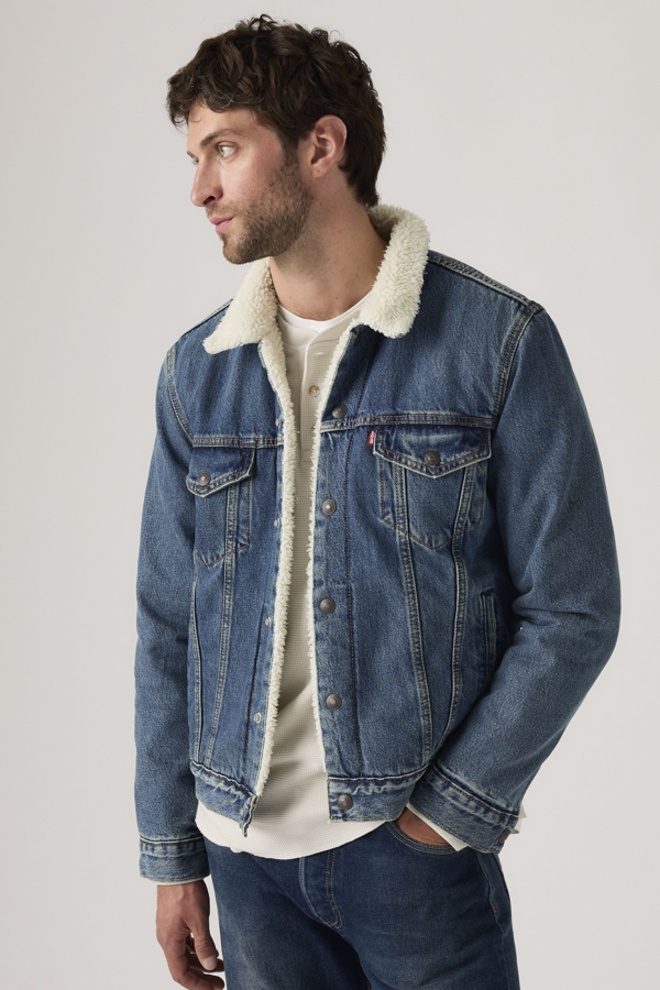 Levi's Type III Sherpa Truckerjack - Men's - S -