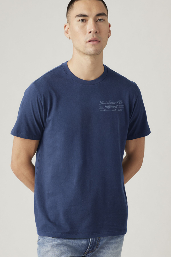 Levi's Graphic T shirt met ronde hals - Men's - S -