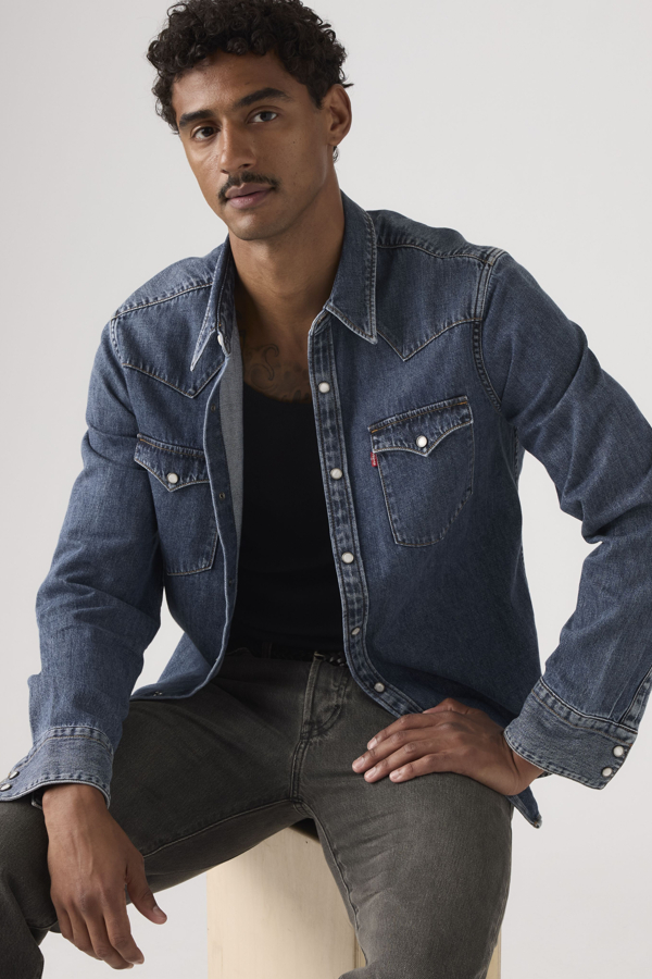 Levi's Barstow Standard Fit Western Shirt - Men's - XS -