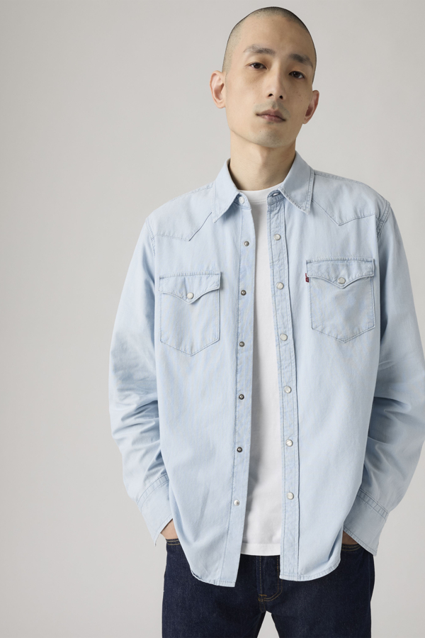 Levi's Classic Western Overhemd met Standaard Pasvorm - Men's - M -