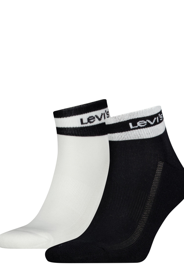 Levi's Sport Stripe Medium Lengte Sokken 2 paar - Men's - 43 -