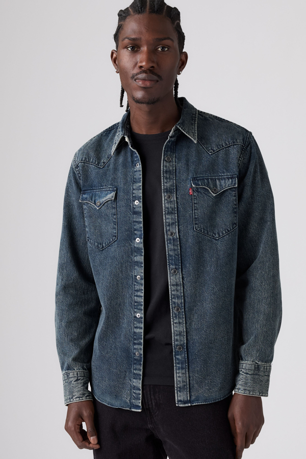 Levi's Barstow Standard Fit Western Shirt - Men's - M -