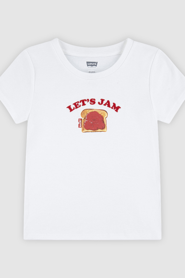 Levi's Teenager Ribbed Jam Tee - girl - 12A -