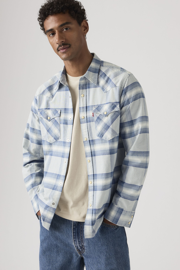 Levi's Classic Standard Fit Western Shirt - Men's - M -