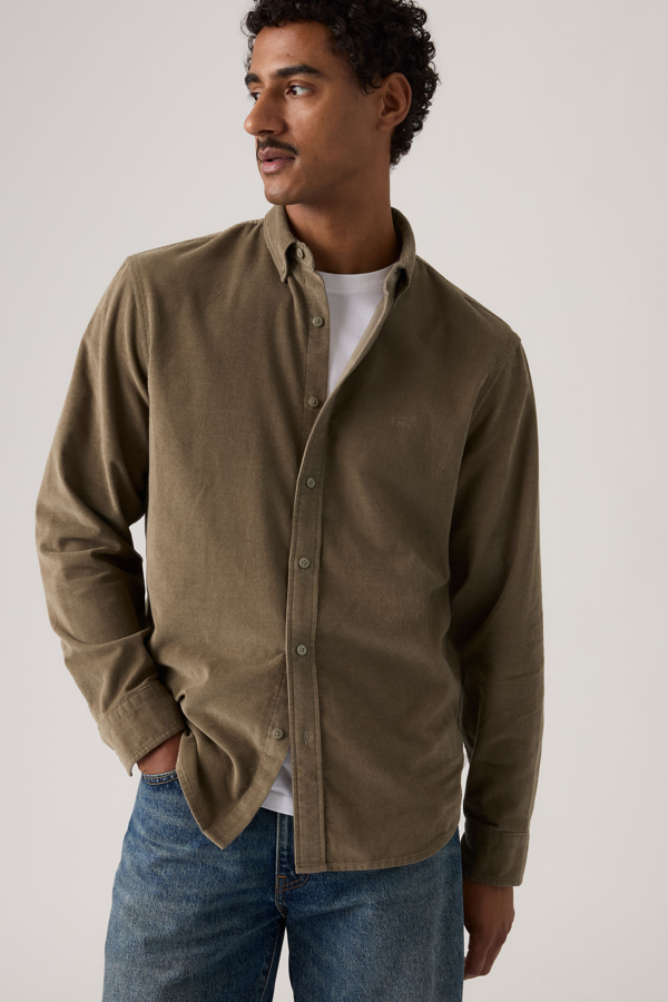 Levi's Authentic Button Up Corduroy Shirt - Men's - XL -