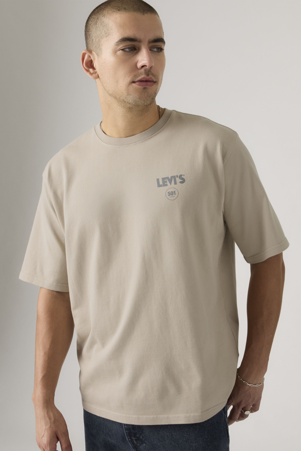 Levi's T shirt met halflange mouwen - Men's - L -