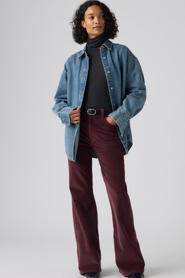 Levi's Corduroy Ribcage Flare Jeans - Women's - 24X32 -