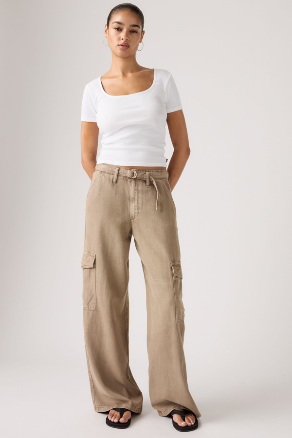 Levi's Baggy Dad Lightweight cargobroek - Women's - 26X30 -