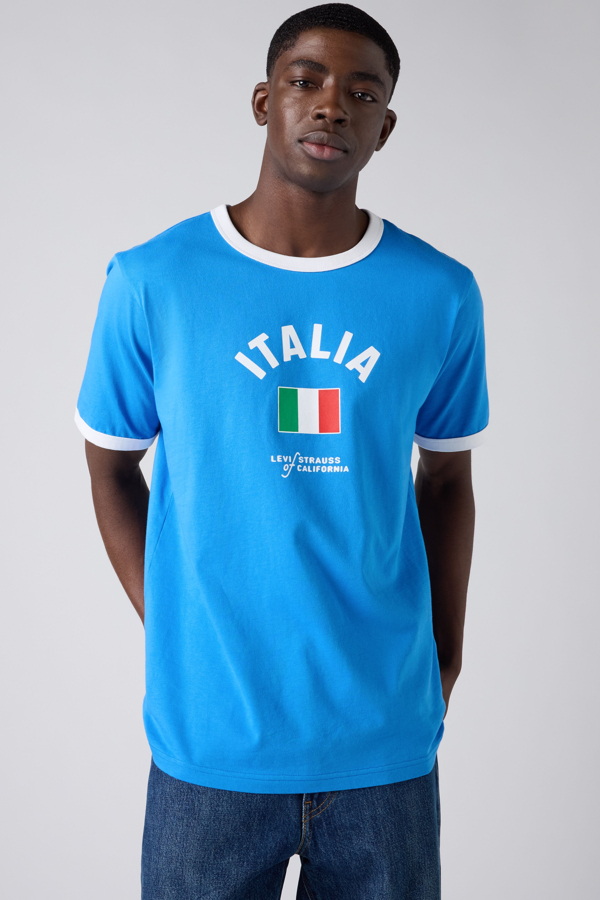 Levi's Italia Ringer Tee - Men's - 2XS -