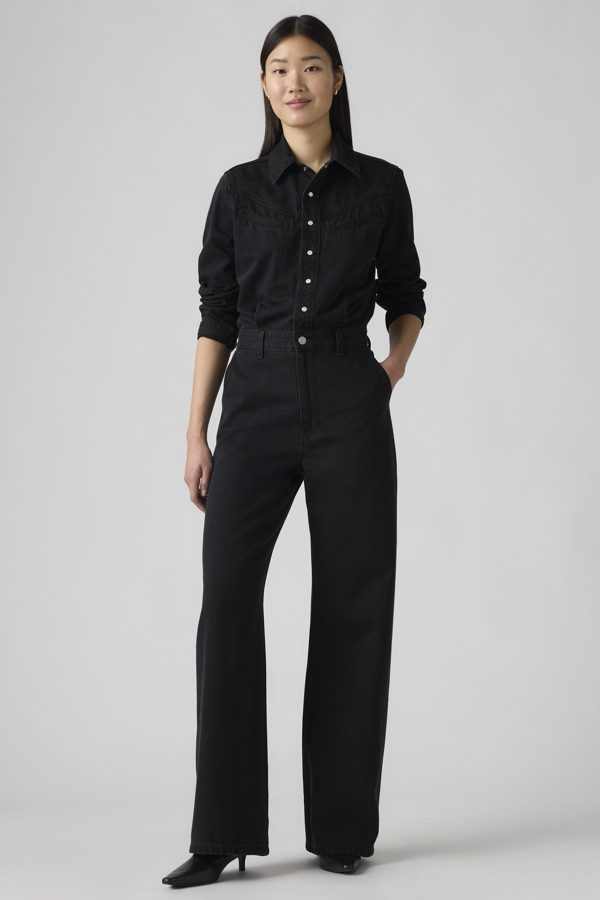 Levi's Rinoa Lightweight jumpsuit met wijde pijpen - Women's - XS -