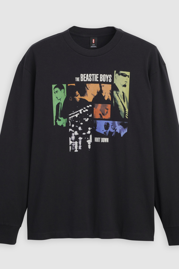Levi's Beastie Boys Band T shirt met lange mouwen - Men's - L -
