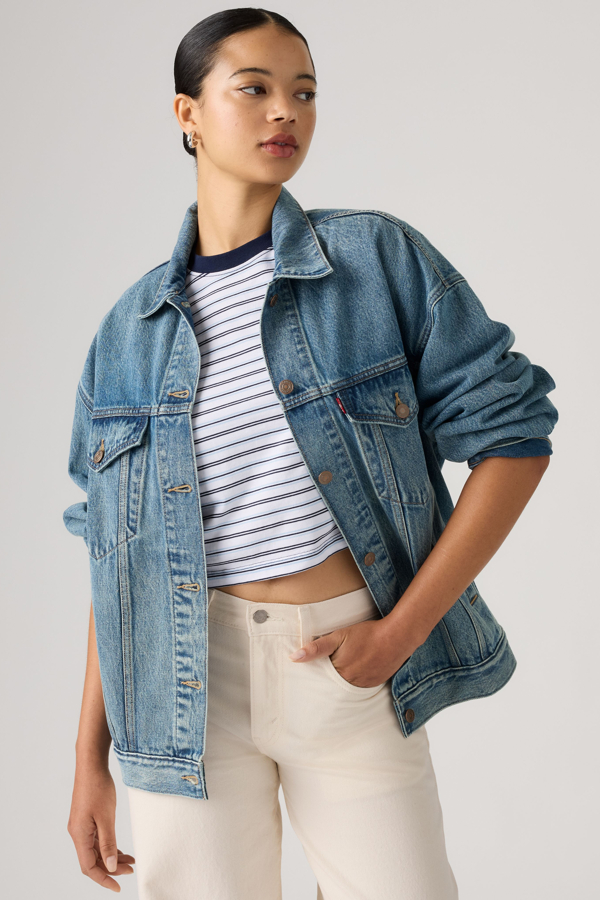 Levi's Oversized Trucker Jacket - Women's - S -