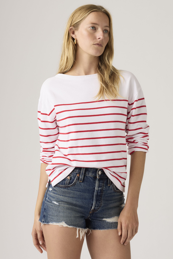 Levi's Marin gestreepte top - Women's - L -