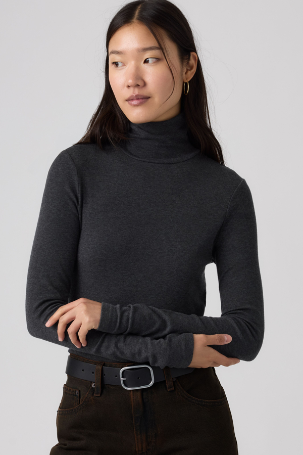 Levi's Mia Long Sleeve Layering Turtleneck Tee - Women's - S -