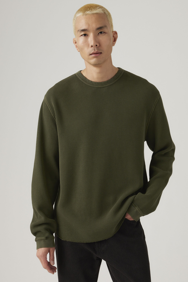 Levi's Relaxed Thermal T shirt met lange mouwen - Men's - XL -