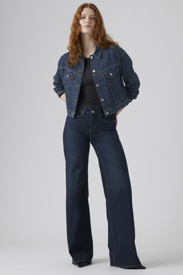 Levi's 318 Shaping Wide Leg Jeans - Women's - 31X30 -