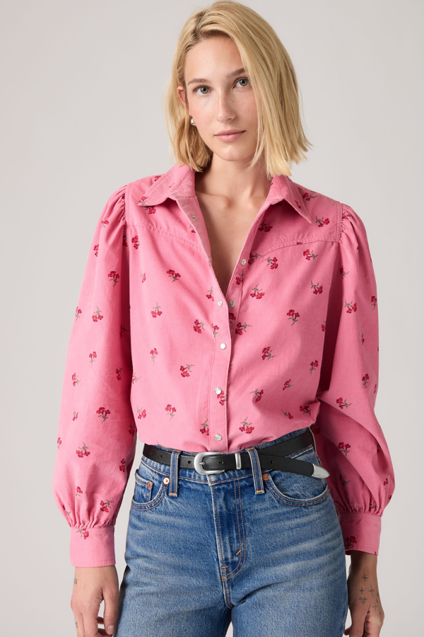 Levi's Juna Western Shirt - Women's - L -