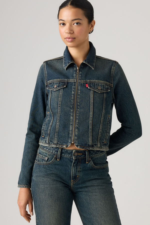 Levi's Zipped Original Trucker Jacket - Women's - XS -