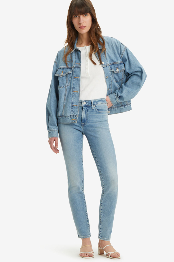 Levi's 712 Slim Jeans met paspelzak - Women's - 32X32 -