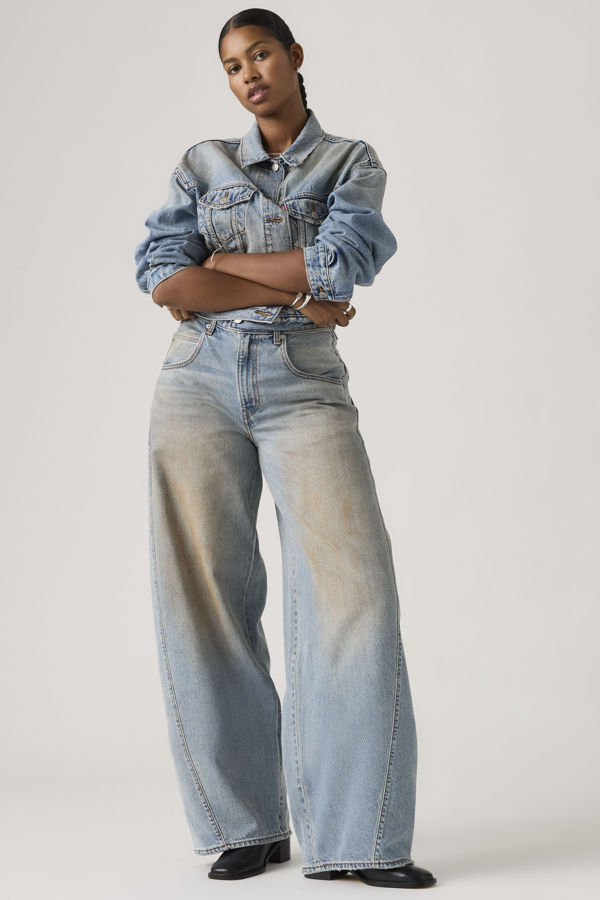 Levi's Super Baggy Barrel Jeans - Women's - 25X32 -