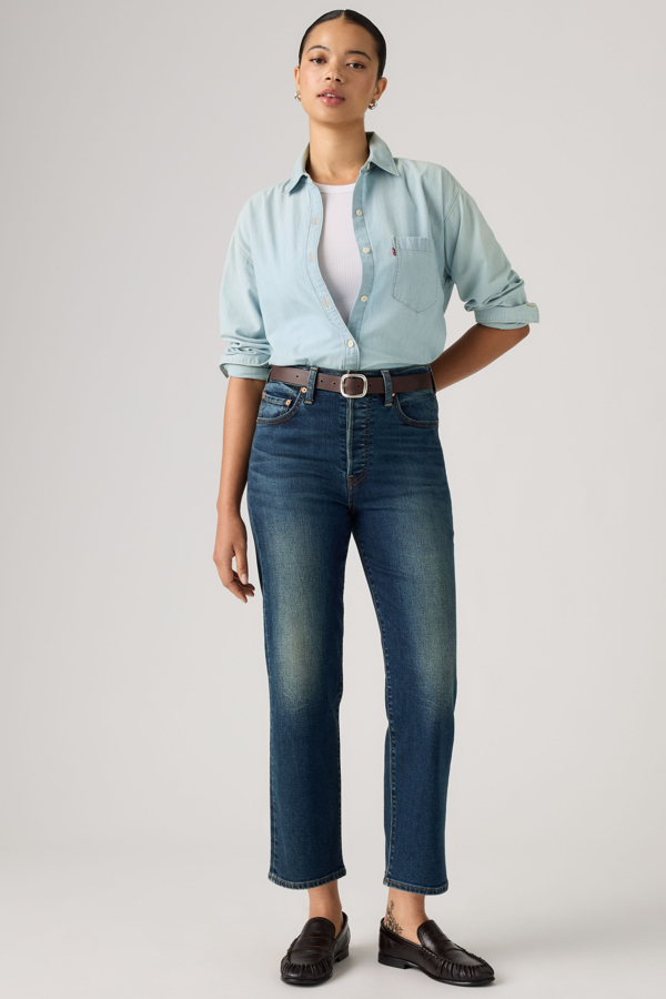 Levi's Ribcage Straight Ankle jeans - Women's - 27X27 -