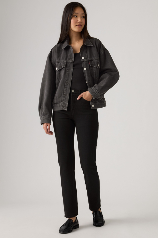Levi’s Wedgie Straight Jeans – Women’s Zwart / Black Heart