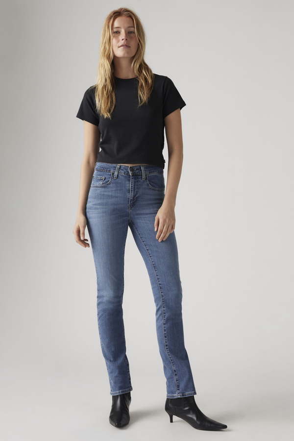 Levi's 724 Rechte Jeans met hoge taille - Women's - 26X28 -
