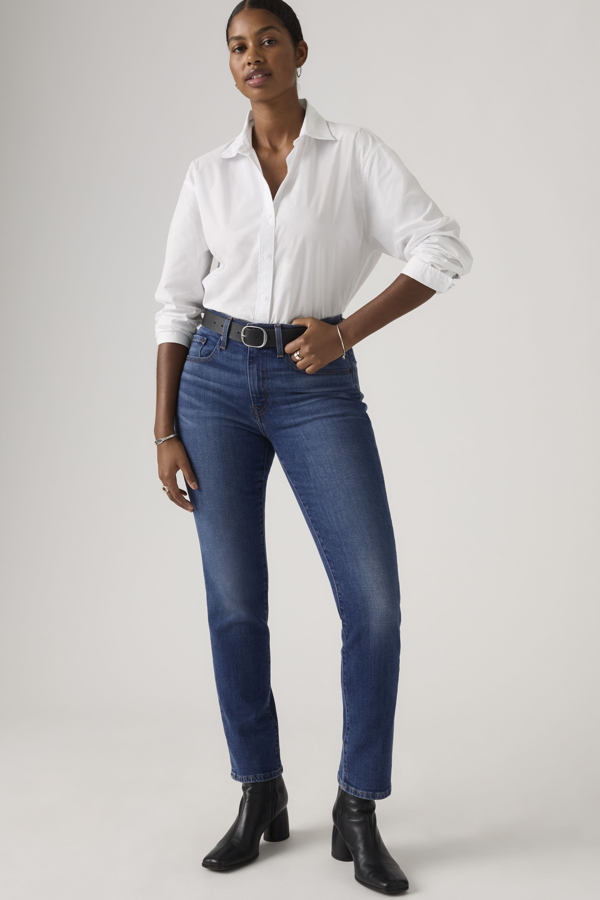 Levi's 724 High Rise Straight Jeans - Women's - 28X34 -