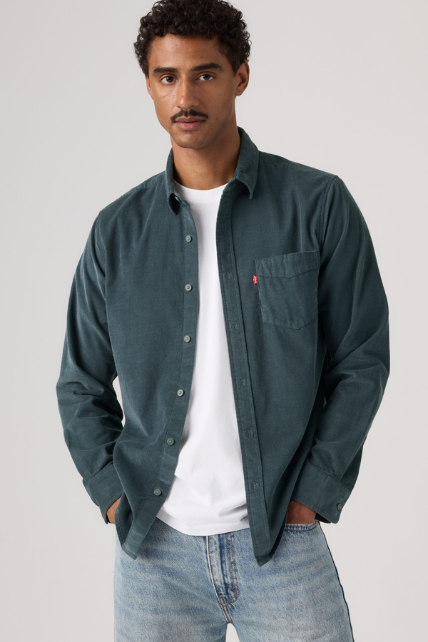 Levi's Corduroy Classic Pocket Standard Fit Shirt - Men's - L -