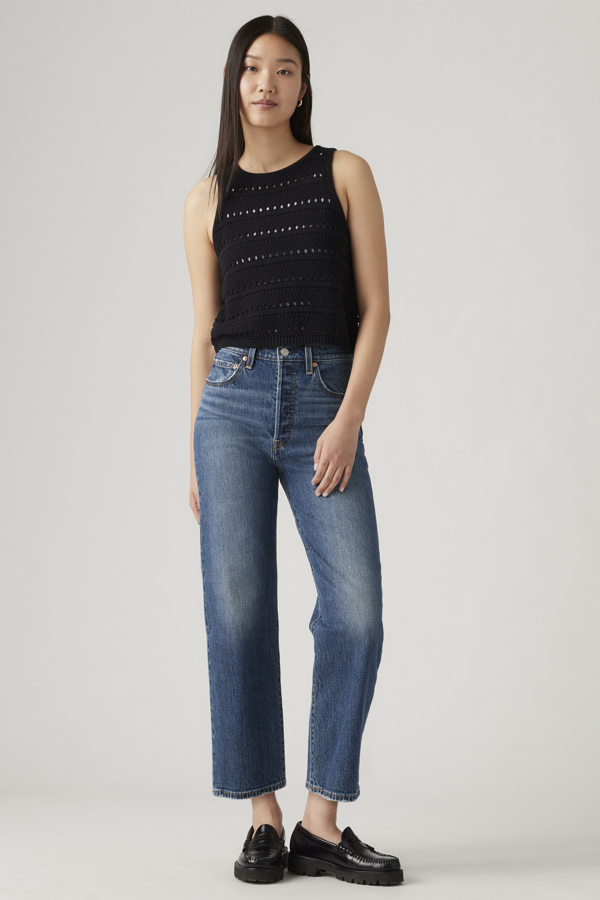 Levi's Ribcage enkeljeans met rechte pijpen - Women's - 23X29 -