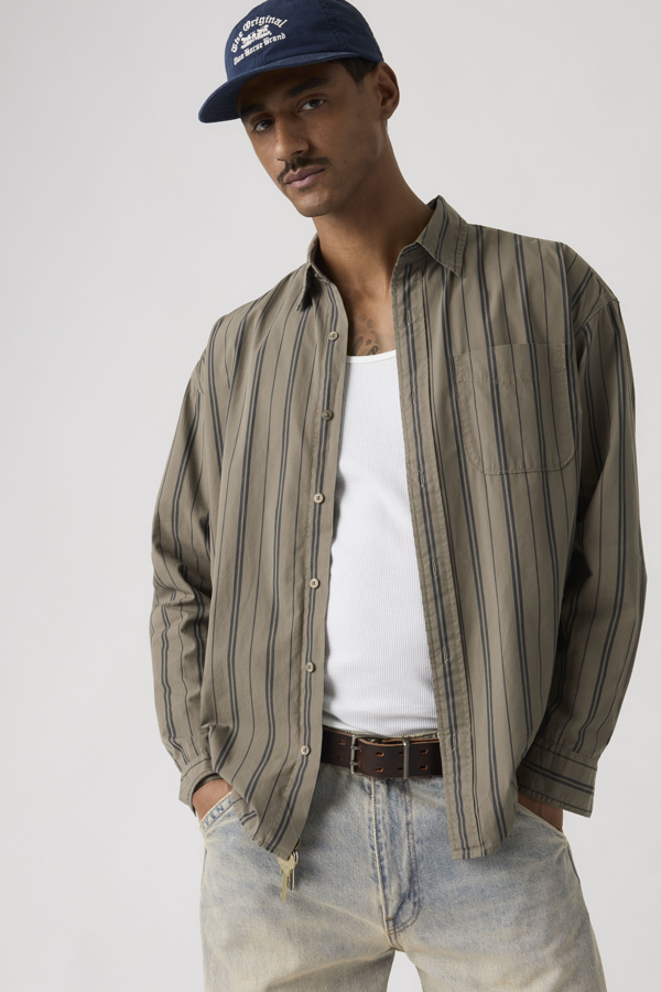 Levi's Loose fit overhemd met knoopsluiting - Men's - XL -