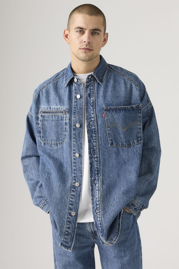 Levi's Twist Shacket - Men's - 2XS -