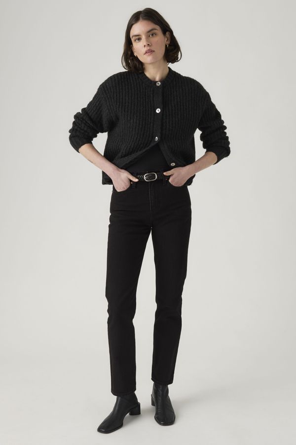 Levi’s Wedgie Slim Jeans – Women’s Zwart / She’s In The Zone